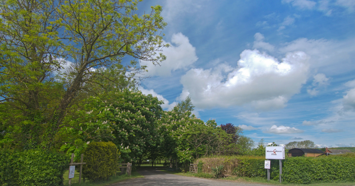Hereford bed and breakfast stay at Marsh House Farm